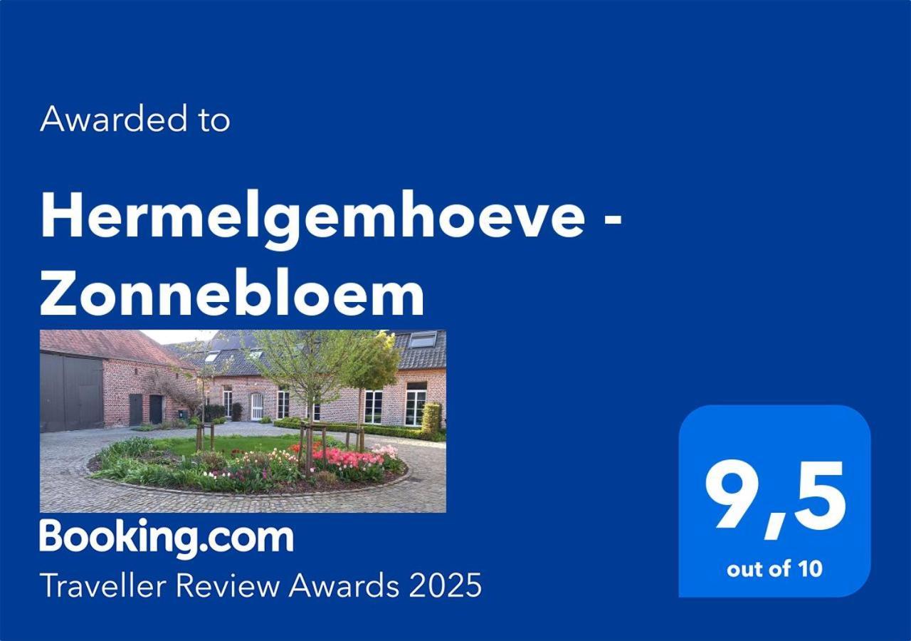 Hermelgemhoeve - Zonnebloem Zwalm Esterno foto